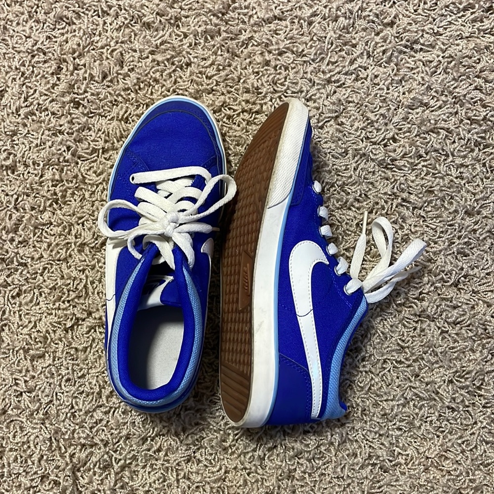 Blue Nike Sneaker